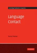 Language Contact