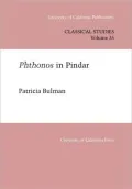 Phthonos In Pindar