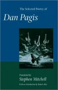 The Selected Poetry Of Dan Pagis