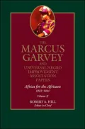 The Marcus Garvey and Universal Negro Improvement Association papers