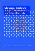 Polarons and Bipolarons in High-Tc Superconductors and Related Materials