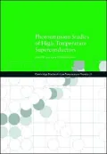 Photoemission Studies of High-Temperature Superconductors