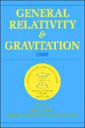 General Relativity and Gravitation 1989: Proceedings of the 12th International Conference on General Relativity and Gravitation