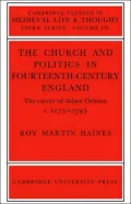 Church/Politcs : Adam Orleton