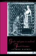 Gender and Genre in Medieval French Literature