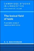 Lexical Field Of Taste, The