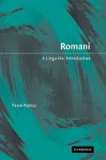 Romani : A Linguistic Introduction