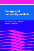 Storage And Commodity Markets