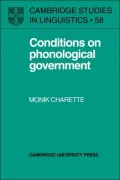 Conditions on Phonological Government