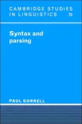 Syntax and Parsing