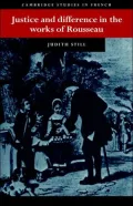 Justice and Difference in the Works of Rousseau: Bienfaisance and Pudeur