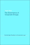 The Governance of Corporate Groups