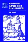 Pamphlets and Pamphleteering in Early Modern Britain