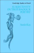 Subjectivity in Troubadour Poetry