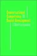 Conversational Competence and Social Development