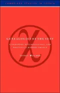 Genealogies of the Text: Literature, Psychoanalysis and Politics in Modern France