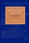 Shakespearean Suspect Texts : The 'Bad' Quartos and their Contexts