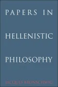 Papers in Hellenistic Philosophy