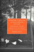 Defending Literature in Early Modern England: Renaissance Literary Theory in Social Context