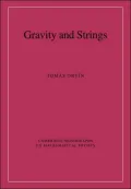 Gravity and Strings
