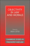 Objectivity in Law and Morals