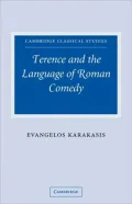 Terence and the Language of Roman Comedy