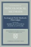Handbook of Phycological Methods: Volume 4: Ecological Field Methods: Macroalgae