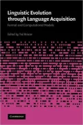 Linguistic Evolution Through Language Acquisition