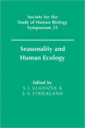 Seasonality and Human Ecology
