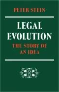 Legal Evolution: The Story of an Idea