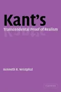 Kant's Transcendental Proof of Realism (Paperback)