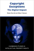Copyright Exceptions: The Digital Impact