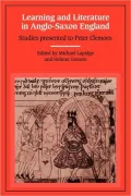 Learning and Literature in Anglo-Saxon England: Studies Presented to Peter Clemoes on the Occasion of His Sixty-Fifth Birthday