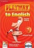 Playway to English Level 1 Activity Book with CD-ROM
