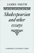 Shakespearian and Other Essays