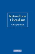 Natural Law Liberalism