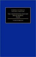 The Eighteenth-Century Mock-Heroic Poem