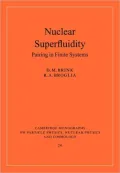Nuclear Superfluidity: Pairing in Finite Systems