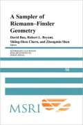 A Sampler of Riemann-Finsler Geometry