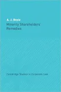 Minority Shareholders' Remedies