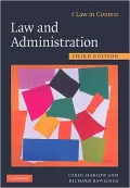 Law and Administration by Carol Harlow — book cover