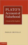 Plato's Account of Falsehood: A Study of the 'Sophist'