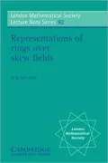Representations of Rings over Skew Fields