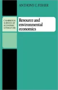 Resource and Environmental Economics: Natural Resources and the Environment in Economics