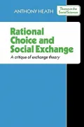 Rational Choice & Social Exchange
