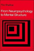 From Neuropsychology to Mental Structure
