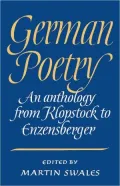 German Poetry: An Anthology from Klopstock to Enzenberger