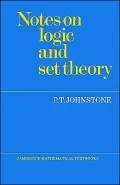 Notes on Logic and Set Theory