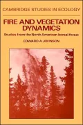Fire and Vegetation Dynamics: Studies from the North American Boreal Forest