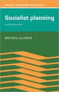 Socialist planning